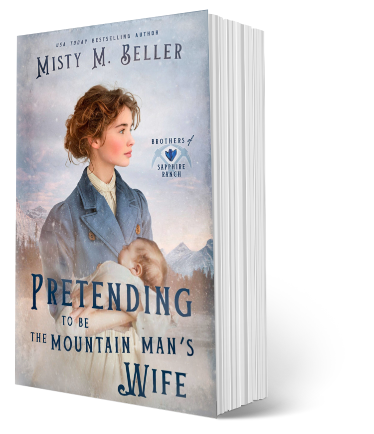 Pretending to be the Mountain Man's Wife (Brothers of Sapphire Ranch Book 6)