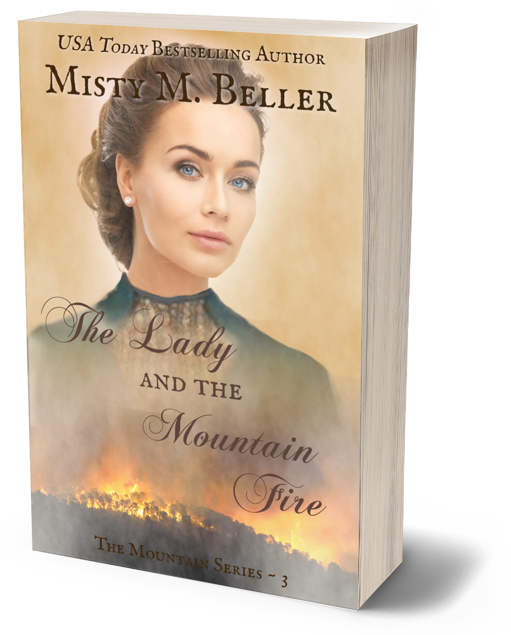 The Lady and the Mountain Fire (The Mountain Series Book 3)