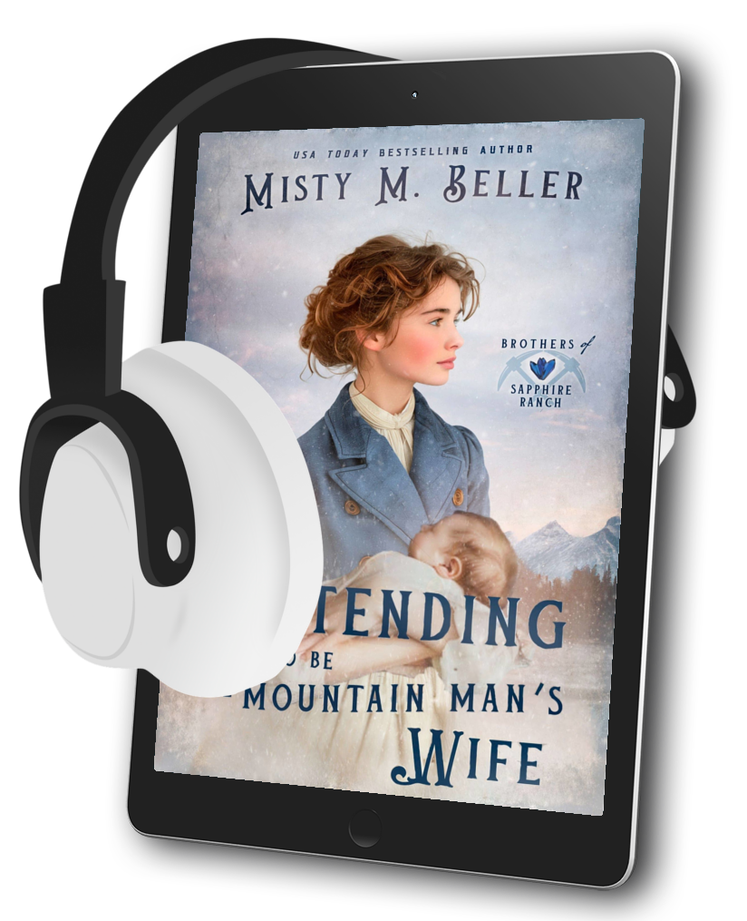 Pretending to be the Mountain Man's Wife (Brothers of Sapphire Ranch Book 6)