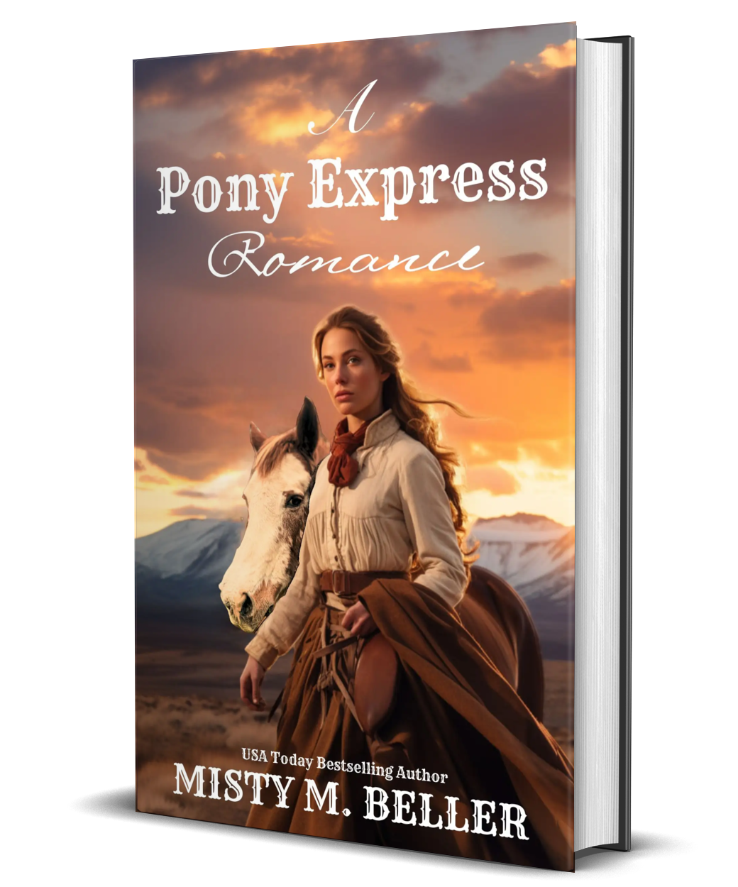 A Pony Express Romance (Wyoming Mountain Tales series Book 1)