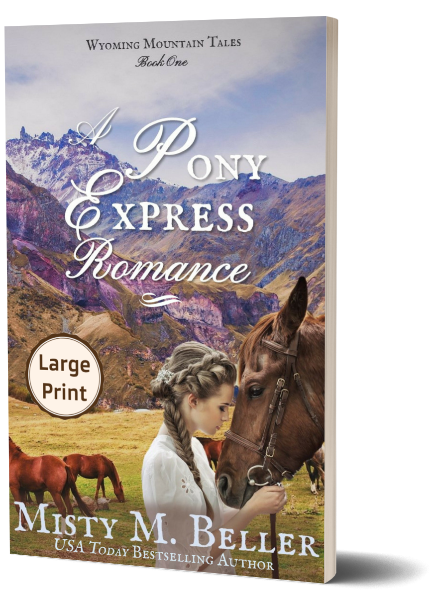 A Pony Express Romance (Wyoming Mountain Tales series Book 1)