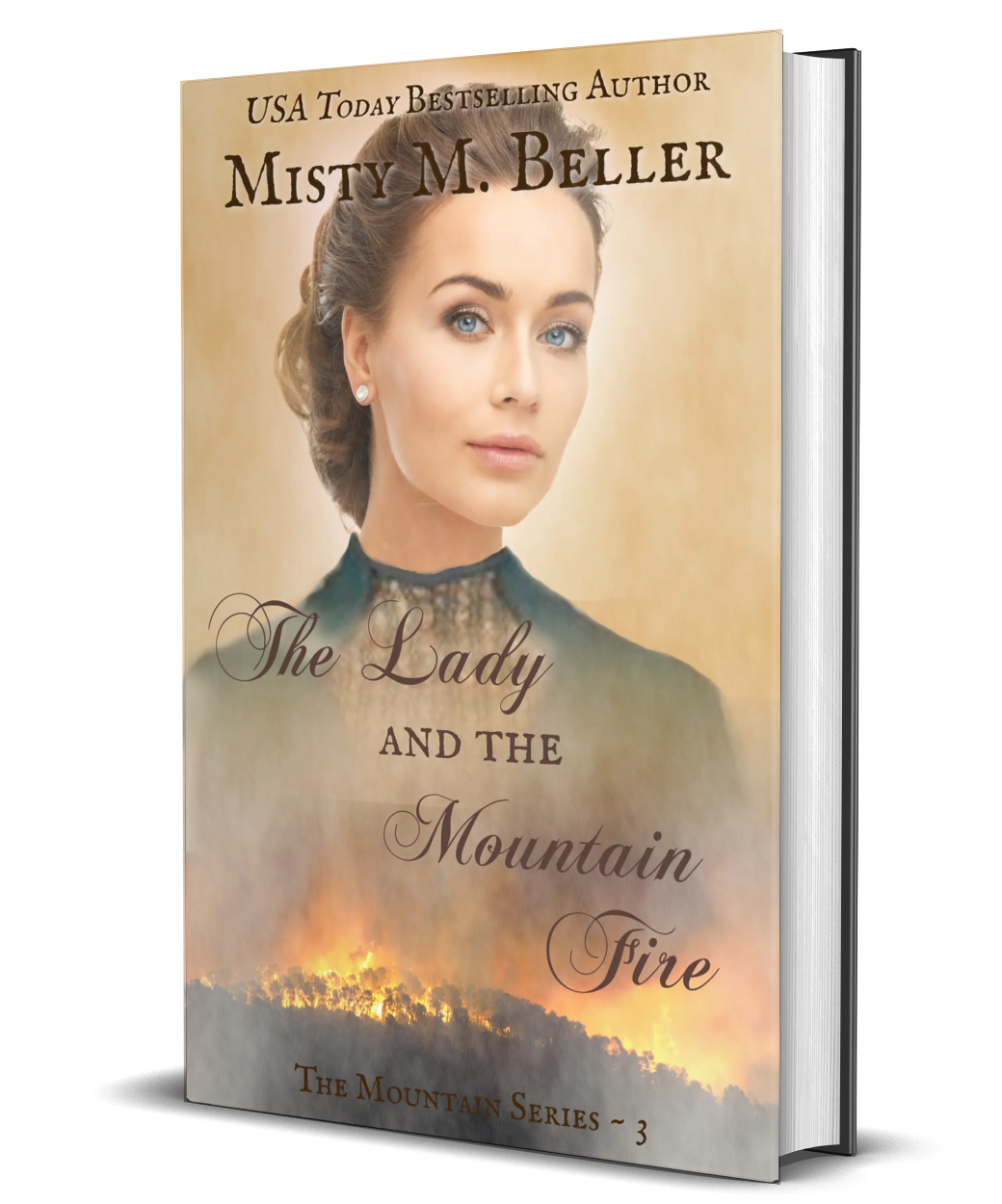 The Lady and the Mountain Fire (The Mountain Series Book 3)